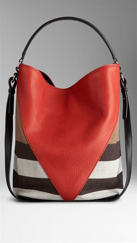 burberry broze hobo leather strips|burberry hobo handbags.